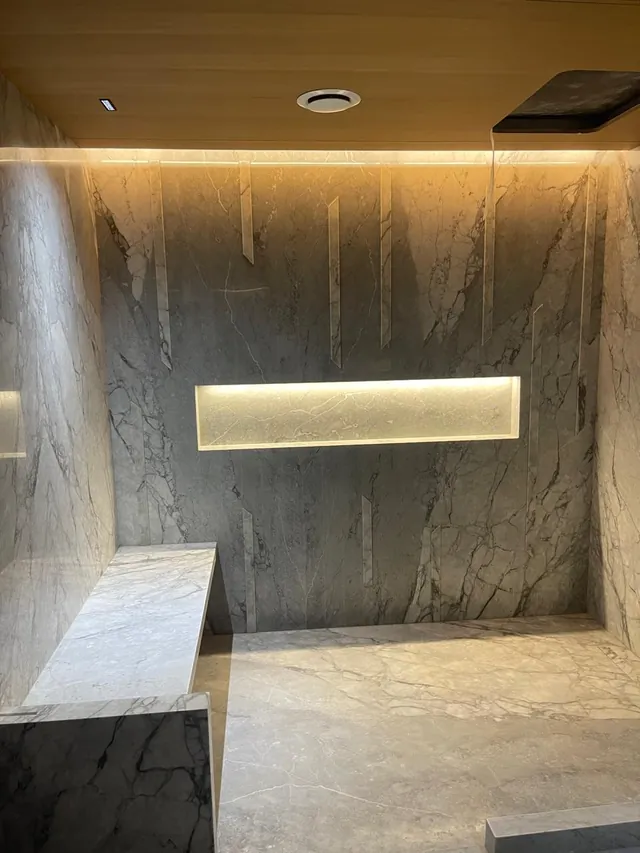 Ambica Timber Residence stone work by Stonedge — photo 1 of 11